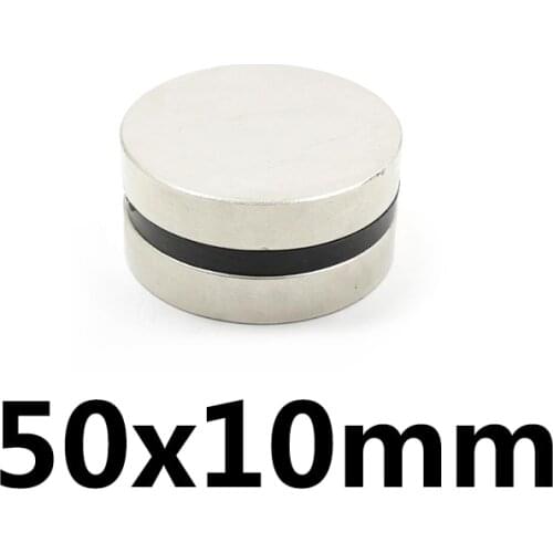 1/2/3pcs 50x10mm Big Magnet Major Diameter Bulk Round Magnets 50*10mm Neodymium Disc Magnet circular