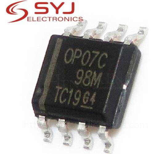 10pcs/lot OP07CDR OP07C OP07 SOP-8 In Stock