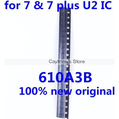 10pcs/lot original U2 Charging iC for iPhone 7 Plus 7P 7G Charger ic 610A3B Chip U4001 36Pin on Board Ball 610A38 Repair Parts