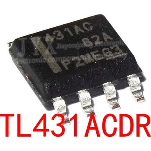 10PCS TL431AC TL431ACDR SOP TL431ACDT SOP8 TL431 431AC SOP-8 SMD new and original IC Chipset