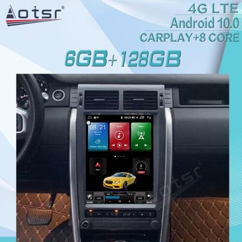 128GB For Land Rover Freelander 2015-2019 Android Radio Tape Recorder Car Multimedia Player Stereo Head Unit GPS Navi Auto Audio