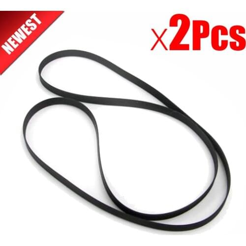 2Pcs Record player Turntable Belt Fit for Dual replacement belt belts for CS 415 420 435 440 455 460 503 550 600