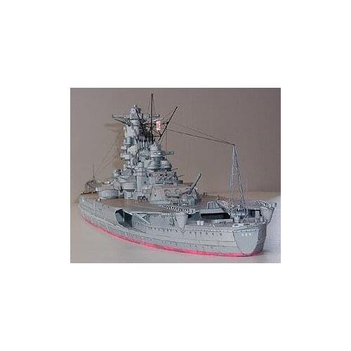 3D Paper Model Super Masterpiece Japanese Battleship Finished Length 100cm