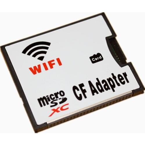 TF micro sd card to WIFI CF card adapter for Canon Nikon Camera free shipping