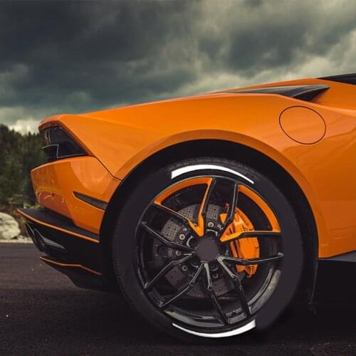 Car Letter Sticker PVC Auto Styling Wheel Label Universal Fits Motorcycle DIY Free Combination with Glue Blade Pattern