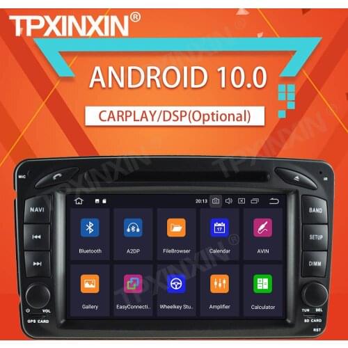 4+64G For Mercedes Benz W203 W209 W463 W168 Android Car Stereo Tape Recorder Multimedia video Player GPS Navigation HeadUnit