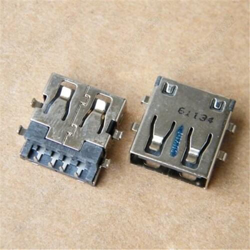 Free shipping USB 2.0 Jack Connector for Lenovo S100 S110 USB Port USB Female Socket to USB PCB board