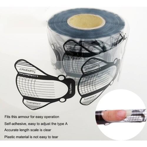 Nail Paper Tray Phototherapy Extension Paper Tray Supplies Nail Tray Horseshoe-shaped Thickened PVC Paper Tray