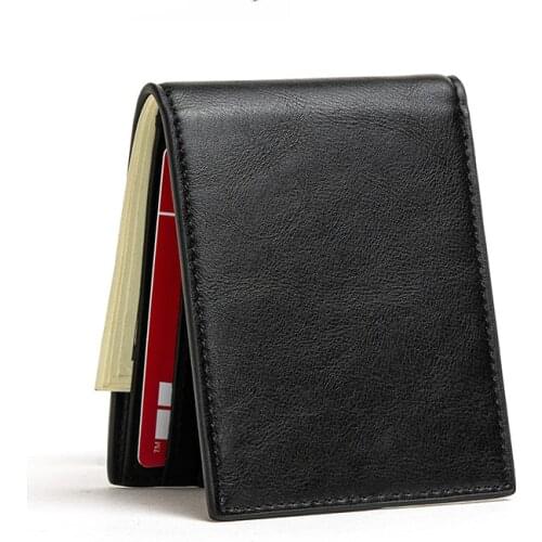 Zovyvol Business Men Wallets Rfid Credit Card Holder Money Bag Pu Leather Slim Wallet Purse Purse High Quality Carteira