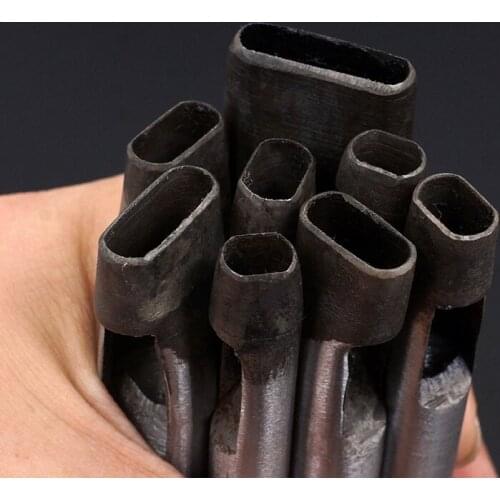1Pcs Width6mm DIY Leather Punch 45Steel Leather Hole Leathercraft Quenching Rounded Corner One Hollow Plastic Wood Drilling NEW
