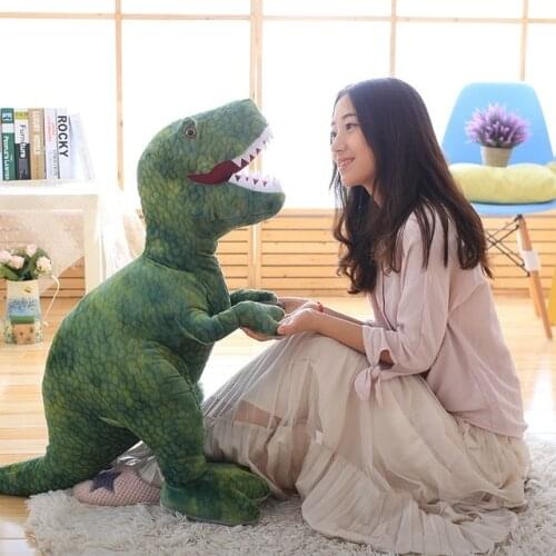 50cm-110cm Simulation Dinosaur Plush Toys Stuffed Animals Plush Dinosaur Pillow Tyrannosaurus Rex Dolls Kids Girls Boys Gifts