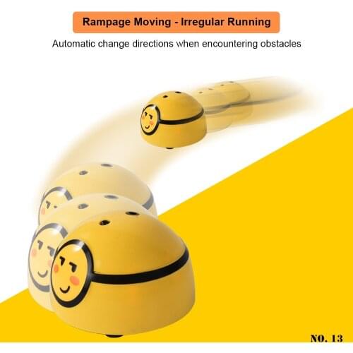 Pets Intelligent Escaping Toy Can Go All-round High-speed Infrared Sensors Toys for Cat Dogs Funny Smart Infrared Sensor Toys