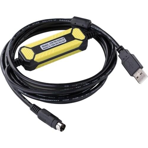 Suitable Allen Bradley AB SLC 5/03/04/05 PLC Programming Cable USB-1747-CP3 Download Cable