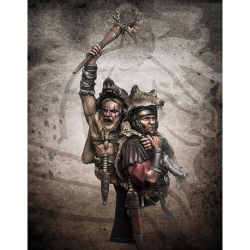 1/9 ancient crew fantasy man bust Resin figure Model kits Miniature gk Unassembly Unpainted