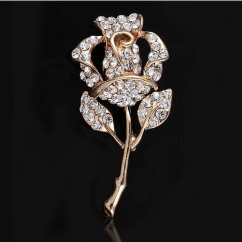 Fashion Rose Brooch
