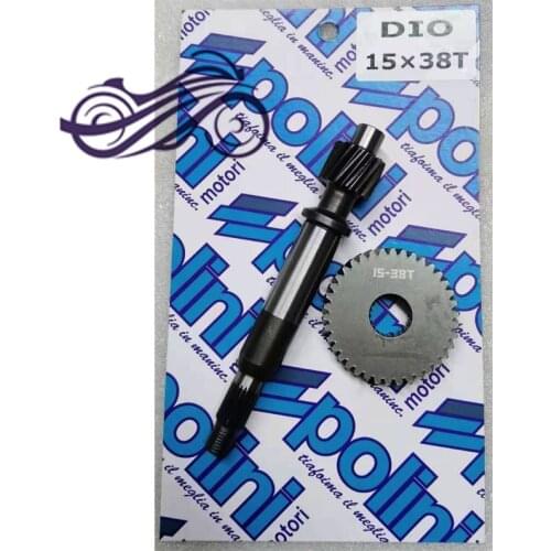 Performance Racing Transmission Gear Set Front speed gear 15x38T 16x30T for honda DIO ZX 50 AF18 AF28 AF34 AF35 Scooter