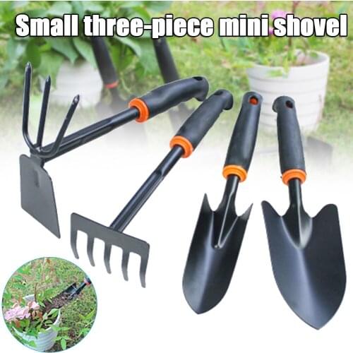 Newest Garden Yard Tools Fork Rake or Spade Shovel or Hoe Weeding Gardening Bonsai Tools