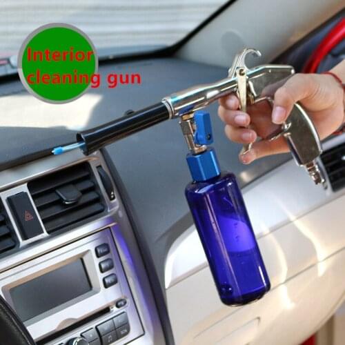 Canopy cleaning gun Interior gun seat door panel coating fleece fabric Engine canopy cleaning gun