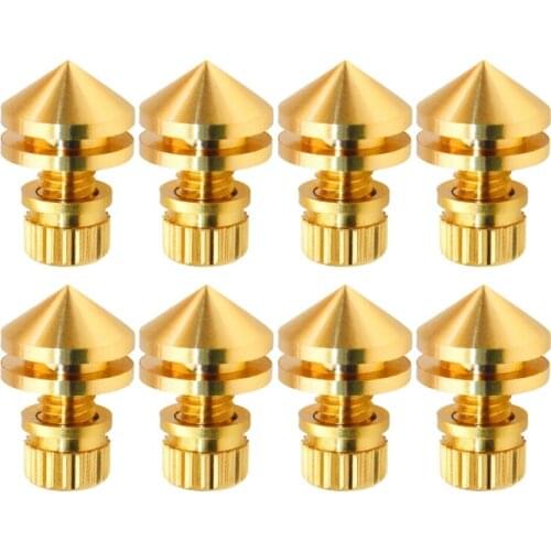 Speaker Spikes Stand Feet Pad Subwoofer Speakers Suspension Dedicated 4 Pairs