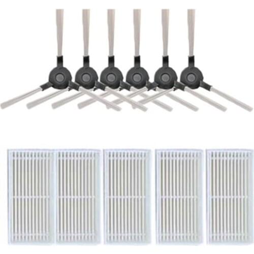 Robot Vacuum Cleaner Hepa Filter Side Brush for Midea MR03 Robotic Vacuum Cleaner Parts Accessories Replacement