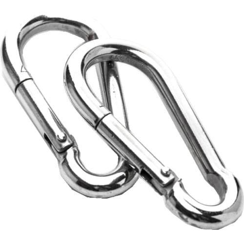 Steel buckle for hammock, rock climbing quick-hook spring hook, climbing carabiner, outdoor products