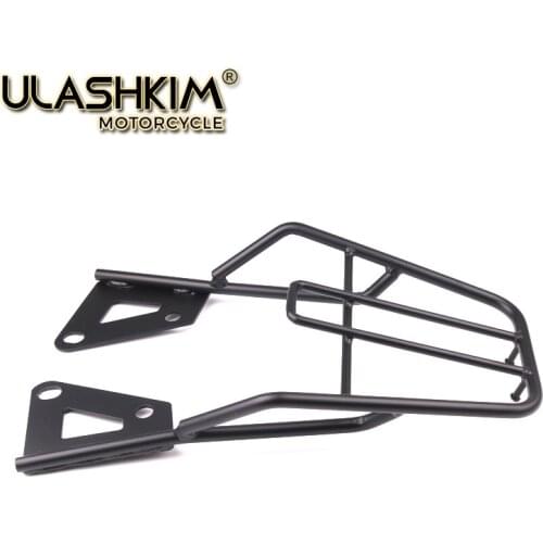 Motorcycle Black Luggage Carrier Rack Support Holder Saddlebag Cargo Shelf Bracket Kit For Honda MSX125 msx 125