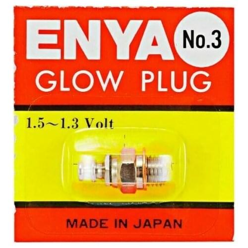 Rc Enya #3 Glow Plug, UK Stock, Genuine Enya Plug, UK Modelshop for OS 8