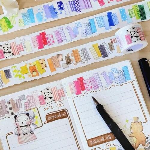 Pick it Randomly Plus Washi Tapes Bullet Journal Masking Tape Adhesive Tape DIY Scrapbooking Washi Stickers
