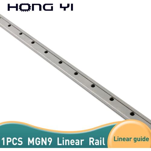 1pcs MGN9 linear guide L 100-500mm miniature linear rail without MGN Linear slider 3D Printer