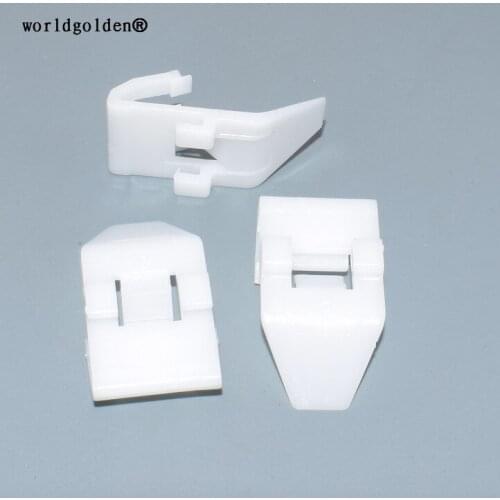 Worldgolden 100pcs plastic clip Belt Moulding Clip for Honda 91527-SM4-003 91527-SZ3-003, 91561-S84-A01 Accord & Odyssey 1990-On