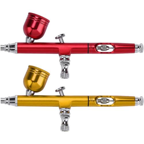 Airbrush Compressor Kit 0.3mm/0.2mm Gravity Feed Airbrush Gun Spray Gun Art Tattoo Paint Nail Cake Decoration Tools