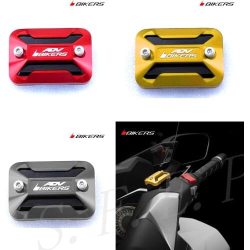 BIKERS CNC Aluminum Fluid Reservoir Oil Cup Cap Cover For Honda ADV150 2019 2020 2021