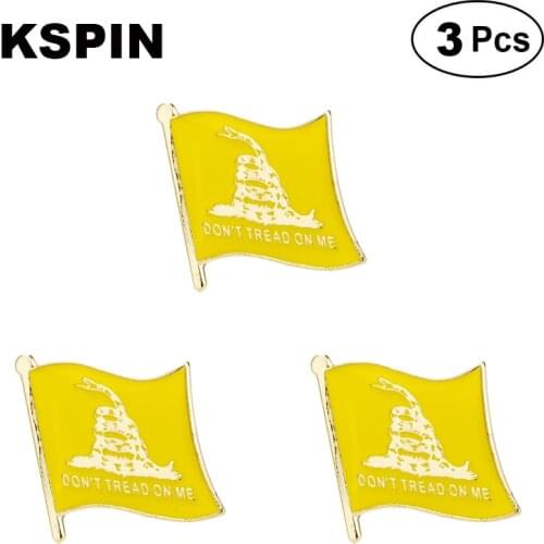 Gadsden Flag Lapel Pin Brooches Pins Flag badge Brooch Badges