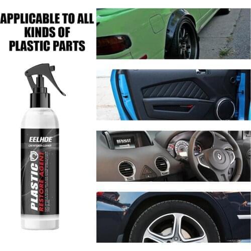 Car Interior Cleaning Agent Leather Seat & Steering Wheel And Plastic Dashboard Water-free Cleaning Agent Auto Styling Accessory