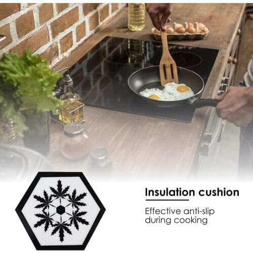 Induction Cooktop Mat Reusable Electric Cooktop Protective Pad Silicone Heat Insulation Pad Cook Top Cover Reusable