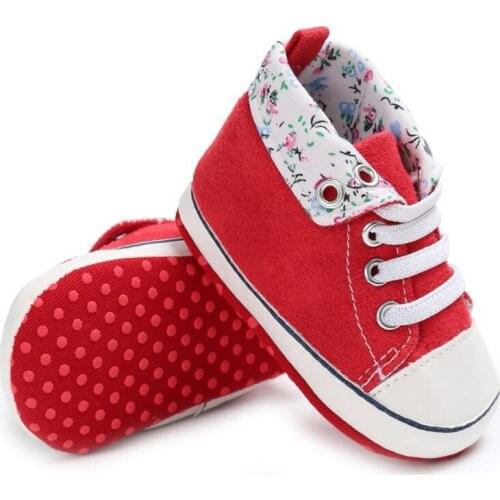 0-18M Newborn Baby Boy Girls Sole Crib Shoes Warm Boots Anti-slip Sneaker PU Breathable Solid First Walkers