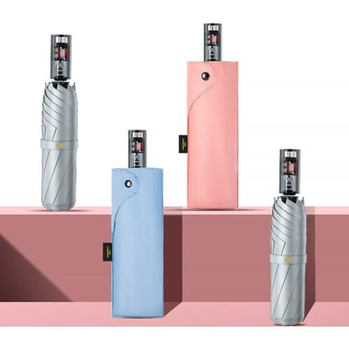 Cute Fully Automatic Metal Umbrella Creative Waterproof Windproof Outdoor Japanese Decoration White Parapluie Rain Gear DI50UM