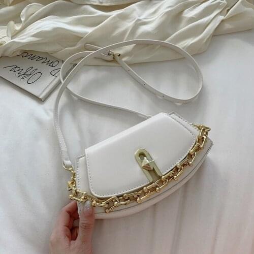 Fashion designer Shoulder Bags Casual Women Totes crossbody bags Female Leather Solid Color Chain Handbag for Women 2021