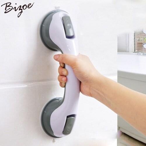 Powerful suction cup safety armrest free punching bathroom bathtub elderly skid handle glass door and window handle