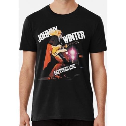 Men Shirt Johnny Winter Concert Tour Women tshirt