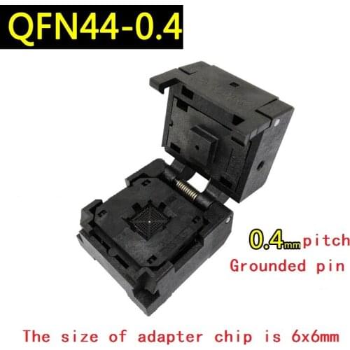 QFN44-0.4 Chip Test Base Gold-plated Flip IC Programming Base ANDK