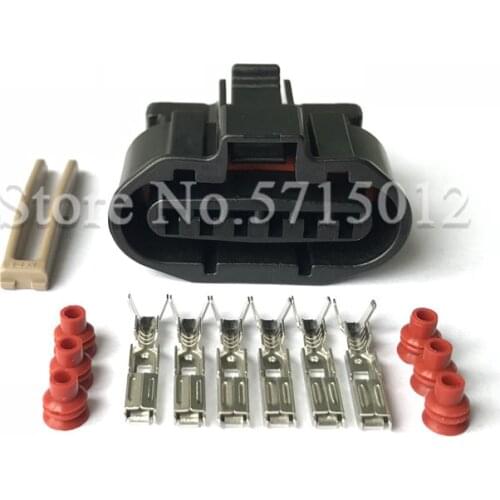6 Hole Auto MAF Sensor Plug Waterproof MG640547-5 Car Ignition Distributor Connector For Mitsubishi