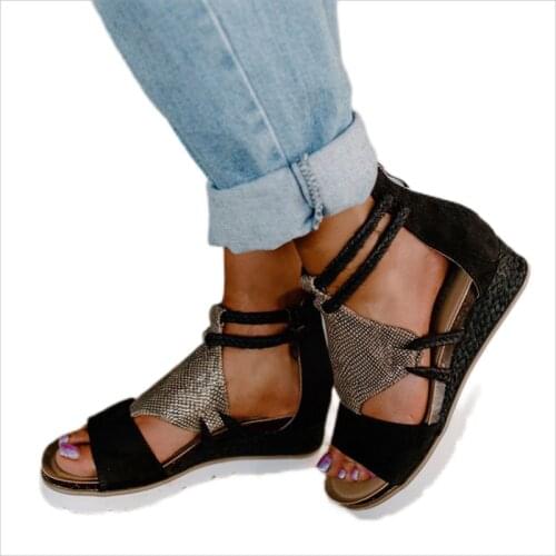 Sandals for Women Flat Slip On Summer Sandals Casual Comfortable Flip Flops Beach Shoes Elastic Flat Sandals