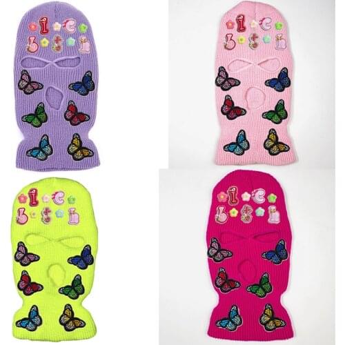 Y2k Masked hat Harajuku Masked hat Kawaii Masked hat Gothic Masked hat Punk Masked hat Dark 1of1 Masked hat Street Masked hat