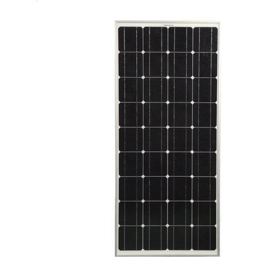 100w solar panel with efficient power generation, glass panel