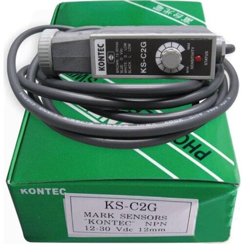 Taiwan Kontec Original Color Marking Photo Electric Eye Sensor KS-C2G Green Light