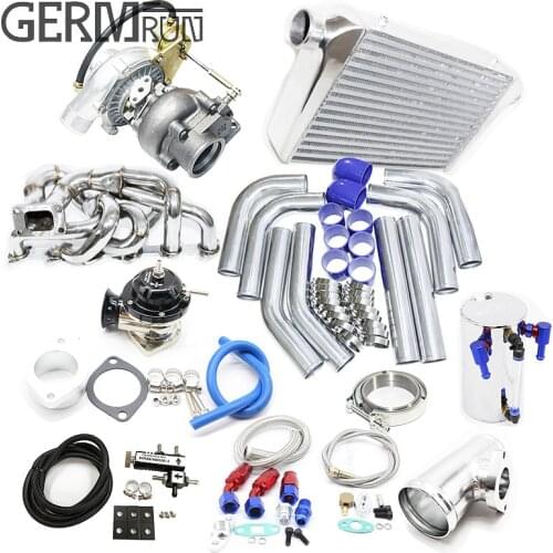 Kits de Turbo w/SS colector para BMW M3 323, 325 de 328 E30 I6 SOHC T3 M20 2.5L/2.7L