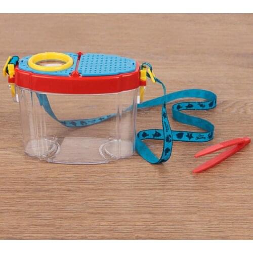 6X Portable Insect Animal Magnifier Plant Observer Zoom Magnifying Glass Cylindrical Childern Kid Magnifiers