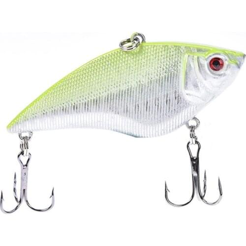 1PC 7cm 16g Fishing Lure Minnow Hard Bait with 3 Fishing Tackle Lure 3D Eyes Fishing Gear Accessories Hooks Fishing