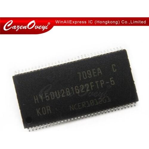 1pcs/lot HY5DU281622FTP-5 HY5DU281622FT HY5DU281622F HY5DU281622 TSOP-66 In Stock